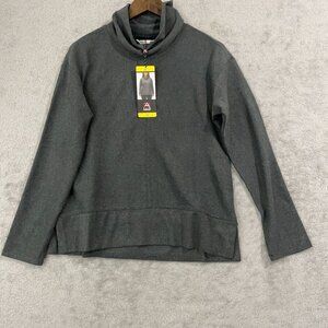 NEW Avalanche Womens S Gray Cowl neck Pullover Sweatshirt